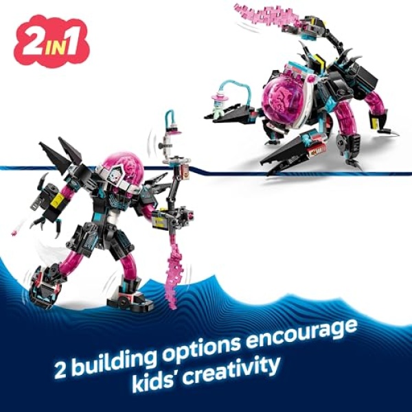 LEGO DREAMZzz 2in1 Mateo vs. Cyber Brain Mech Toy 71495 - Image 2