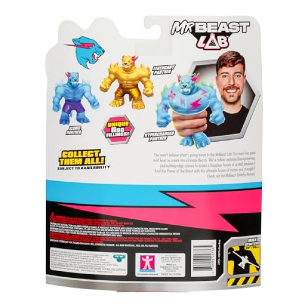 MrBeast Lab Stretchy Squishy  Hypercharged Panther Figure - Image 4