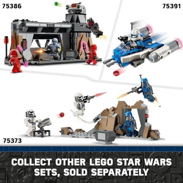 LEGO Star Wars Luke Skywalker X-Wing Mech Building Toy 75390 - Image 8