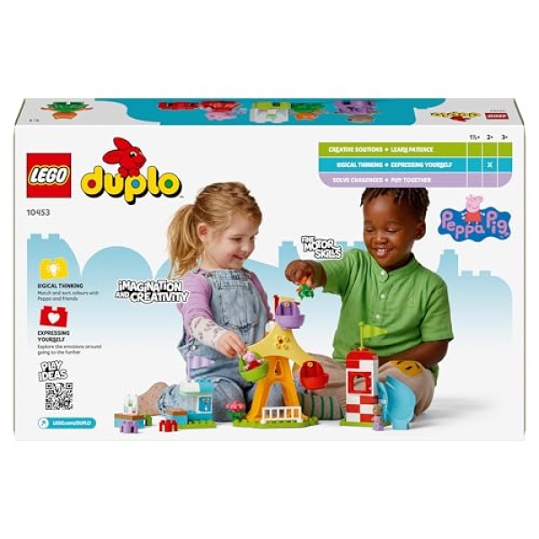 LEGO DUPLO Peppa Pig Funfair Toddler Learning Toy 10453 - Image 7