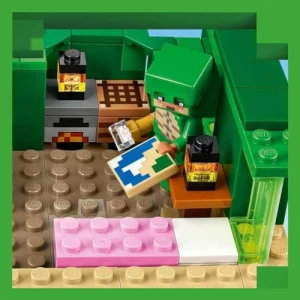 LEGO Minecraft The Turtle Beach House with Animal Toys 21254