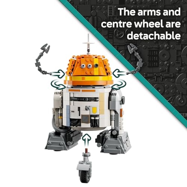 LEGO Star Wars Ahsoka Chopper (C1-10P) Astromech Droid 75416 - Image 5
