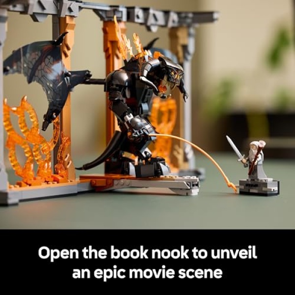 LEGO Icons The Lord of the Rings: Balrog Book Nook Set 10367 - Image 4