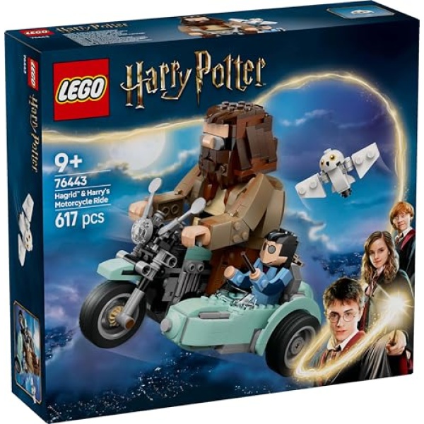 LEGO Harry Potter Hagrid & Harry's Motorcycle Ride Toy 76443 - Image 7