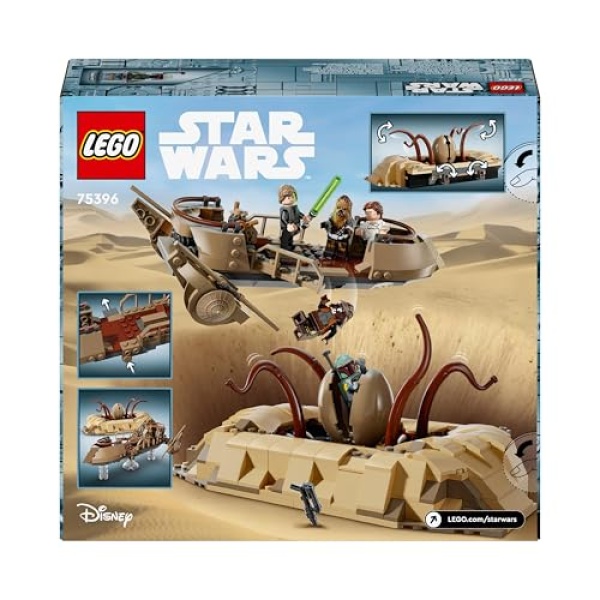 LEGO Star Wars Desert Skiff & Sarlacc Pit Building Toy 75396 - Image 7