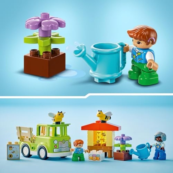 LEGO DUPLO Town Caring for Bees & Beehives Nature Toys 10419 - Image 4