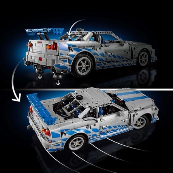 LEGO Technic 2 Fast 2 Furious Nissan Skyline GT-R R34 42110 - Image 3