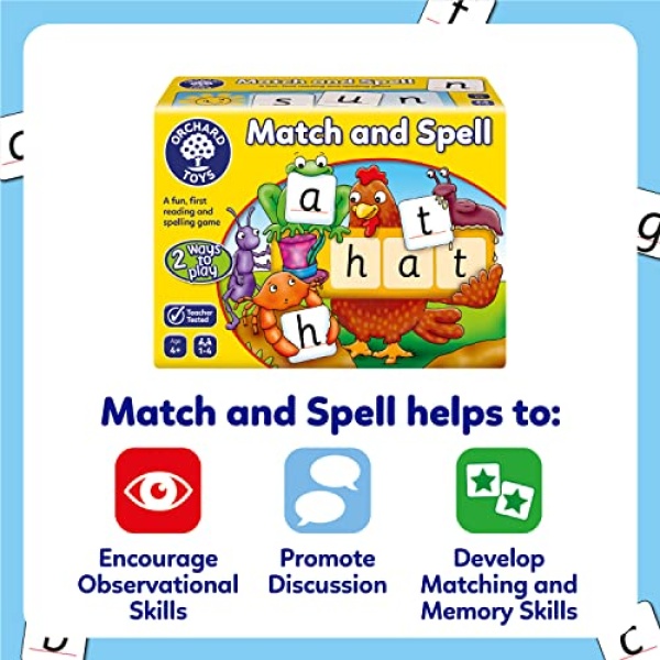 Orchard Toys Match and Spell Activity - Image 4
