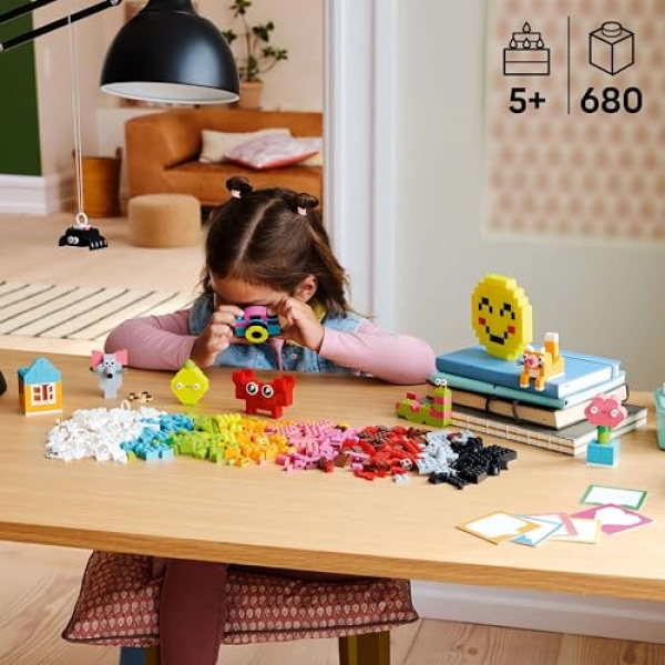 LEGO Classic Creative Happy Box Creative Toys Set 11042 - Image 2
