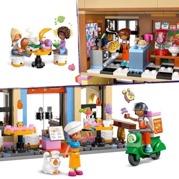 LEGO Friends Restaurant & Cooking School Toy Food Set 42655 - Image 4