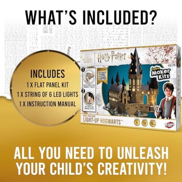 Harry Potter Make Your Own Light Up Hogwarts - Image 3