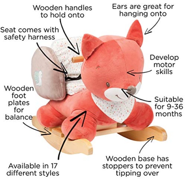 Nattou Oscar the Fox Rocker - Image 4