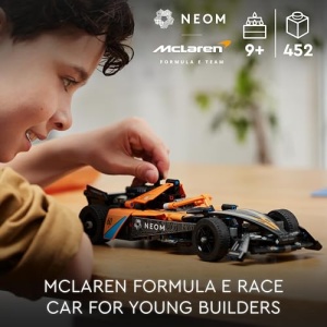 LEGO Technic NEOM McLaren Formula E Race Car Toy Set 42169