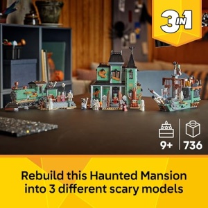 LEGO Creator 3in1 Haunted Mansion House Building Toy 31167