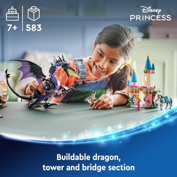 LEGO Disney Princess Maleficent's Dragon Form Set 43240 - Image 2