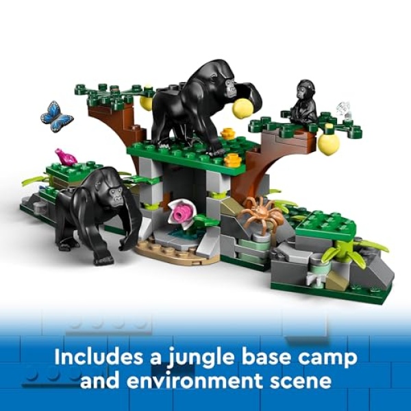 LEGO City Jungle Explorer Helicopter at Base Camp Set 60437 - Image 5