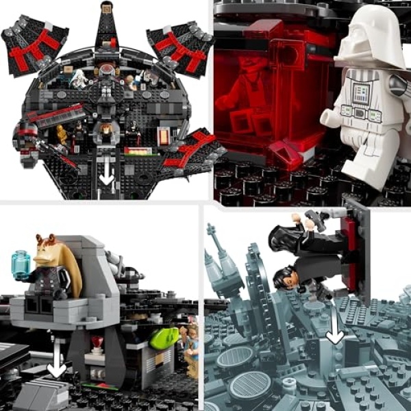 LEGO Star Wars The Dark Falcon Building Toy for Kids 75389 - Image 4