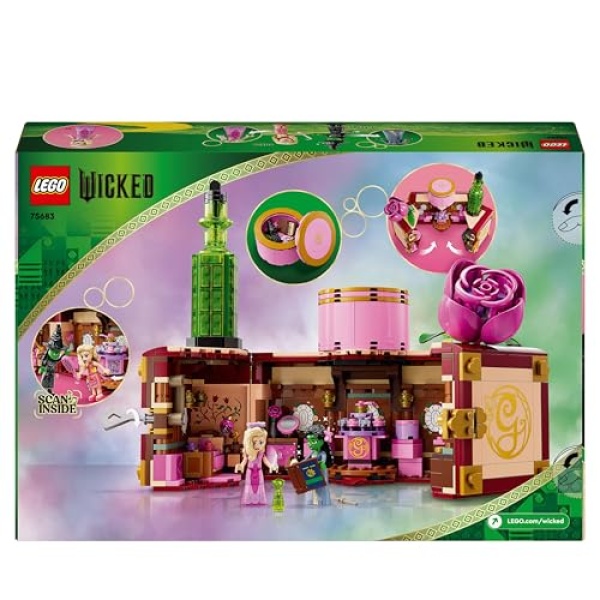LEGO Wicked Glinda & Elphaba's Dormitory, Movie Set 75683 - Image 7