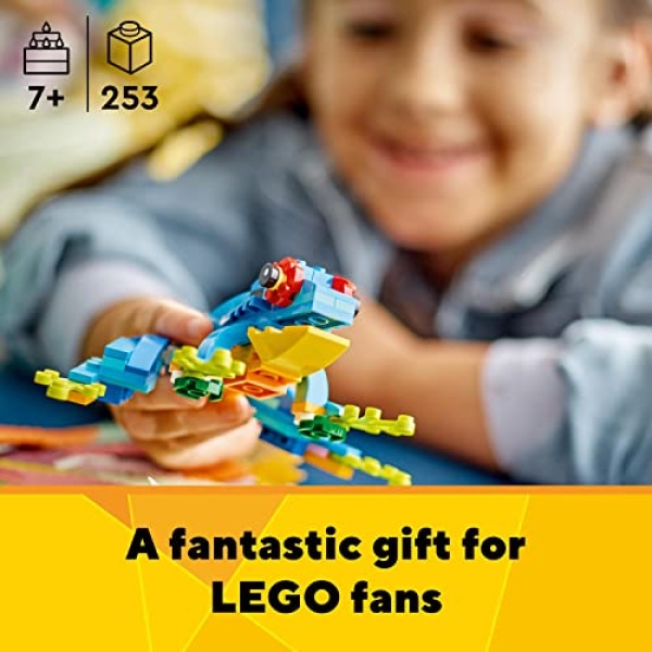 LEGO Creator 3 in 1 Exotic Parrot Animals Building Toy 31136 - Image 2
