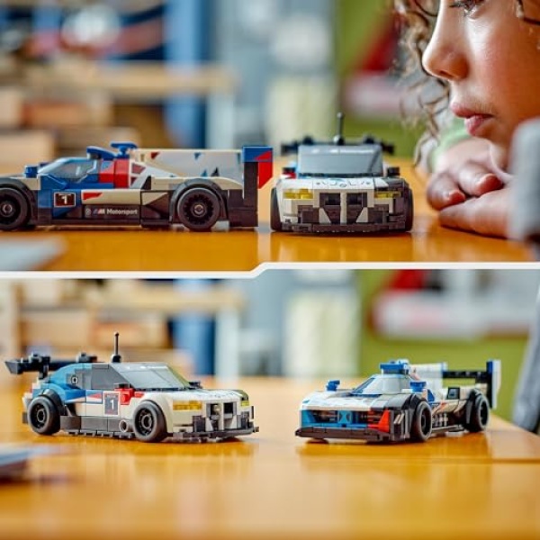 LEGO Speed Champions BMW M4 GT3 & BMW M Hybrid V8 Cars 76922 - Image 4