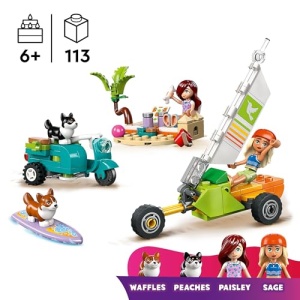 LEGO Friends Surfing Dogs and Scooter Adventure Set 42641