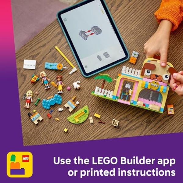 LEGO Friends Pet Accessories Shop Set with Animal Toys 42650 - Image 5