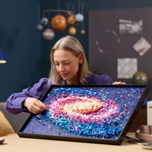 LEGO ART The Milky Way Galaxy Wall Art Set for Adults 31212