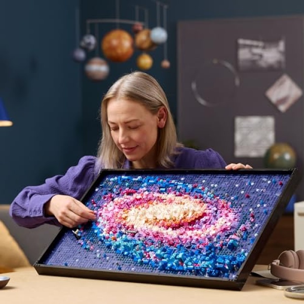 LEGO ART The Milky Way Galaxy Wall Art Set for Adults 31212