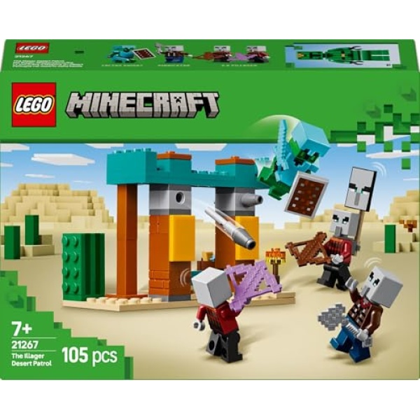 LEGO Minecraft The Illager Desert Patrol Building Toy 21267 - Image 8
