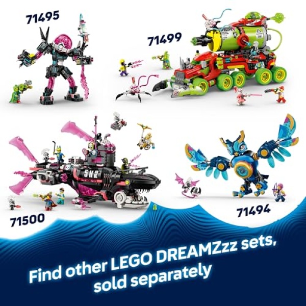 LEGO DREAMZzz 2in1 Mateo's Fire Chameleon Creative Toy 71492 - Image 6