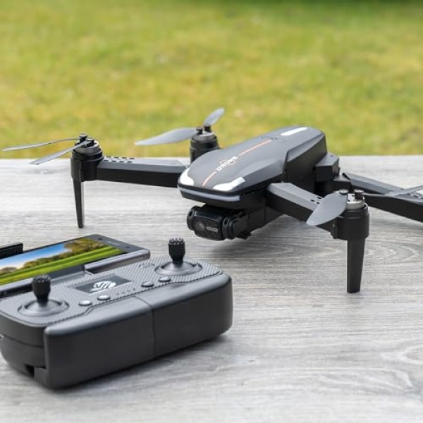 Menkind RED5 Titan GPS FPV 720MP Camera Drone - Blue