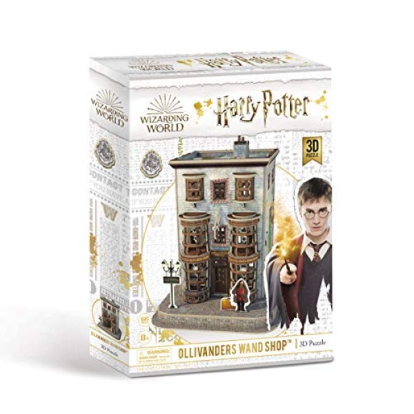 Harry Potter Diagon Alley Olivanders 3D Model Kit Puzzle - Image 2