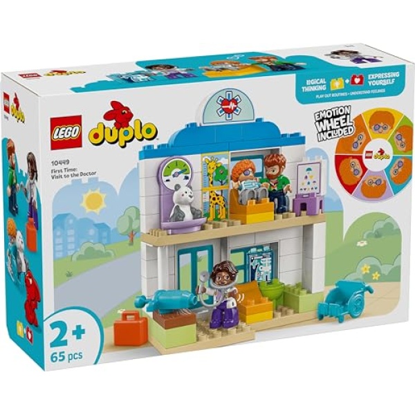 LEGO DUPLO First Time: Visit to the Doctor Toy Playset 10449 - Image 9