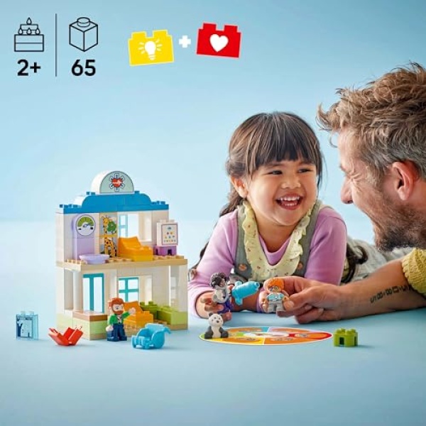 LEGO DUPLO First Time: Visit to the Doctor Toy Playset 10449 - Image 2