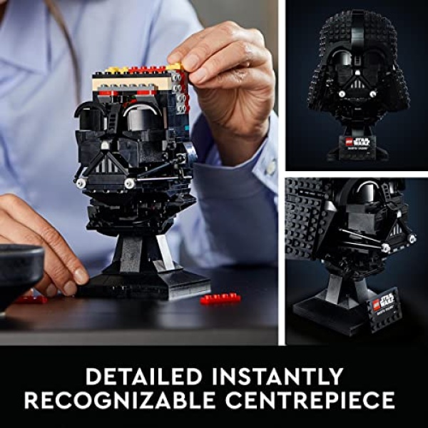LEGO Star Wars Darth Vader Helmet Set 75304 - Image 5