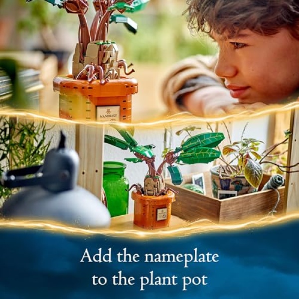 LEGO Harry Potter Mandrake Magical Plant Toy Figure 76433 - Image 5