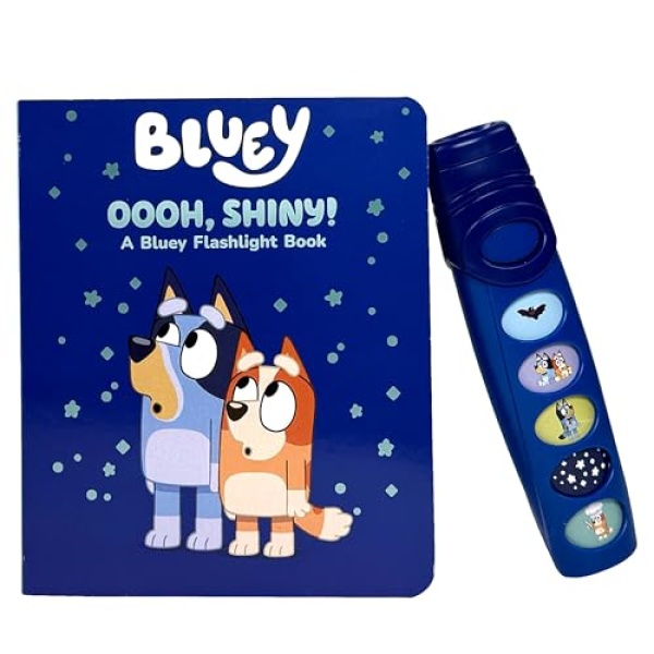 Bluey Interactive Book and 5-sound Flashlight Set - Image 3