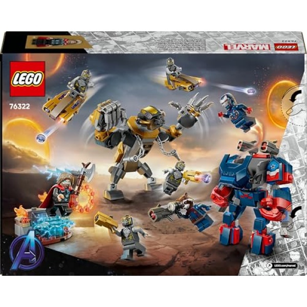 LEGO Marvel Avengers: Endgame Thor vs. Chitauri Set 76322 - Image 8