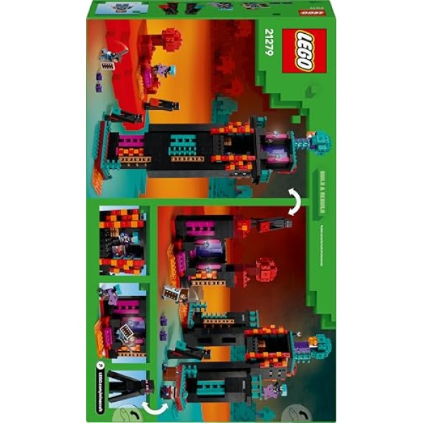 LEGO Minecraft The Enderman Tower Toy with Figures 21279 - Image 9