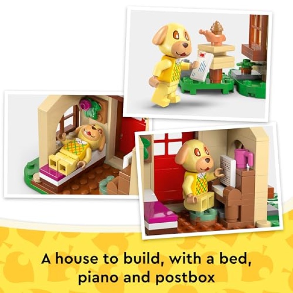 LEGO Animal Crossing Goldie's Cosy House Building Set 77058 - Image 3