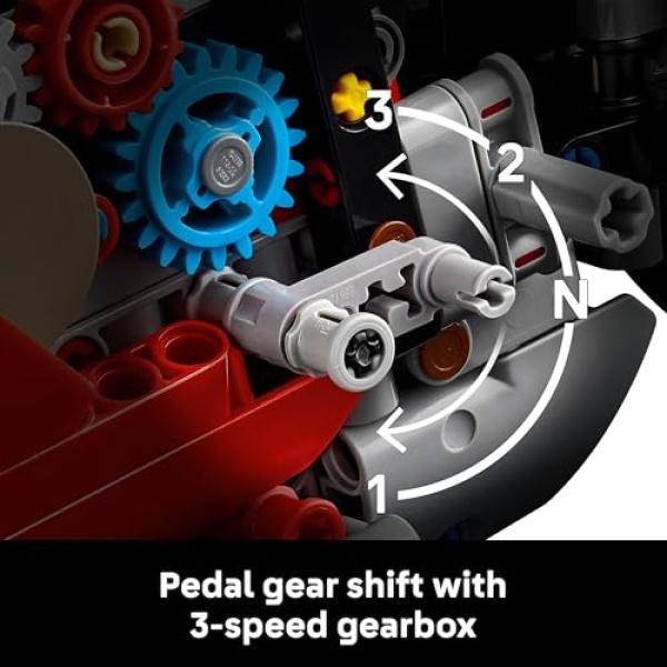 LEGO Technic Ducati Panigale V4 S Motorcycle Model Set 42202 - Image 3