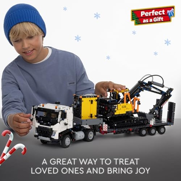 LEGO Technic Volvo FMX Truck EC230 Electric Excavator 42175 - Image 5
