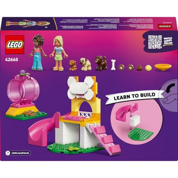 LEGO Friends Puppy Playground Toy with Pet Dog Figures 42665 - Image 7