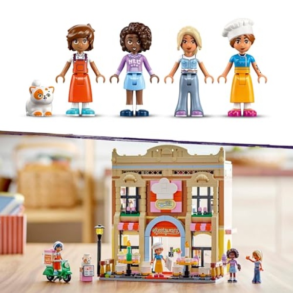LEGO Friends Restaurant & Cooking School Toy Food Set 42655 - Image 5