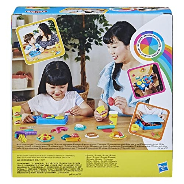 Play-Doh Little Chef Starter Set with 5 Tubs & Accessories - Image 8