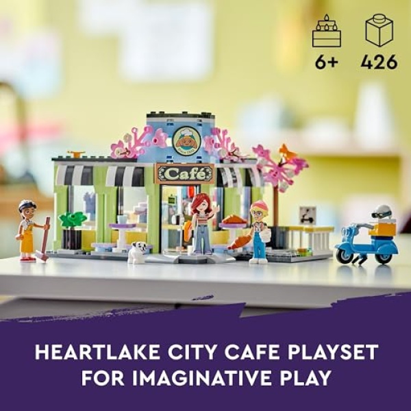 LEGO Friends Heartlake City Caf? Building Toy Set 42618 - Image 2