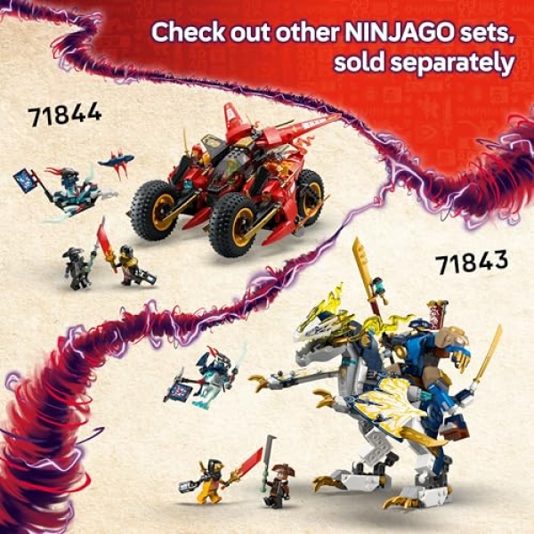 LEGO NINJAGO Lloyd's Jet Mech Ninja Building Toy Set 71845 - Image 7
