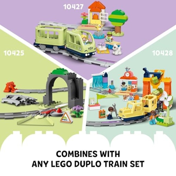 LEGO DUPLO Train Bridge and Tracks Expansion Set Toy 10426 - Image 6