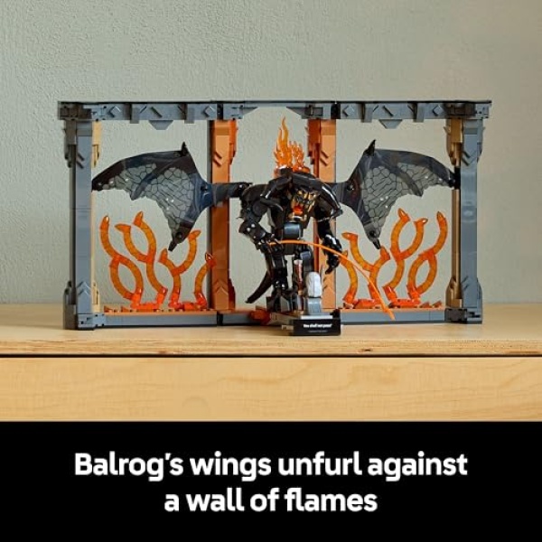 LEGO Icons The Lord of the Rings: Balrog Book Nook Set 10367 - Image 5
