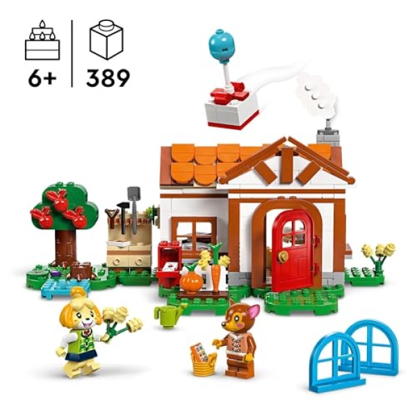 LEGO Animal Crossing Isabelle's House Visit Toy Set 77049 - Image 2